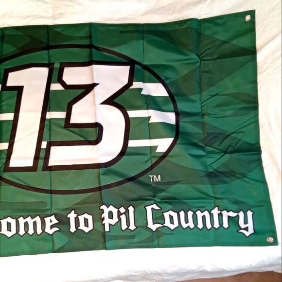 Saskatchewan Roughriders Football Pil Country Flag - Picture 3 of 5